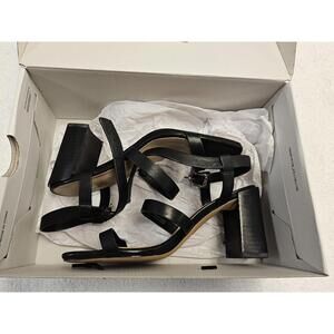 Aldo Havana Black Womans Sandals Size 6